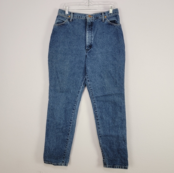 Vintage 80s Wrangler 13MWZ High Rise Straight Leg Jeans Women's "32" USA - Picture 12 of 15